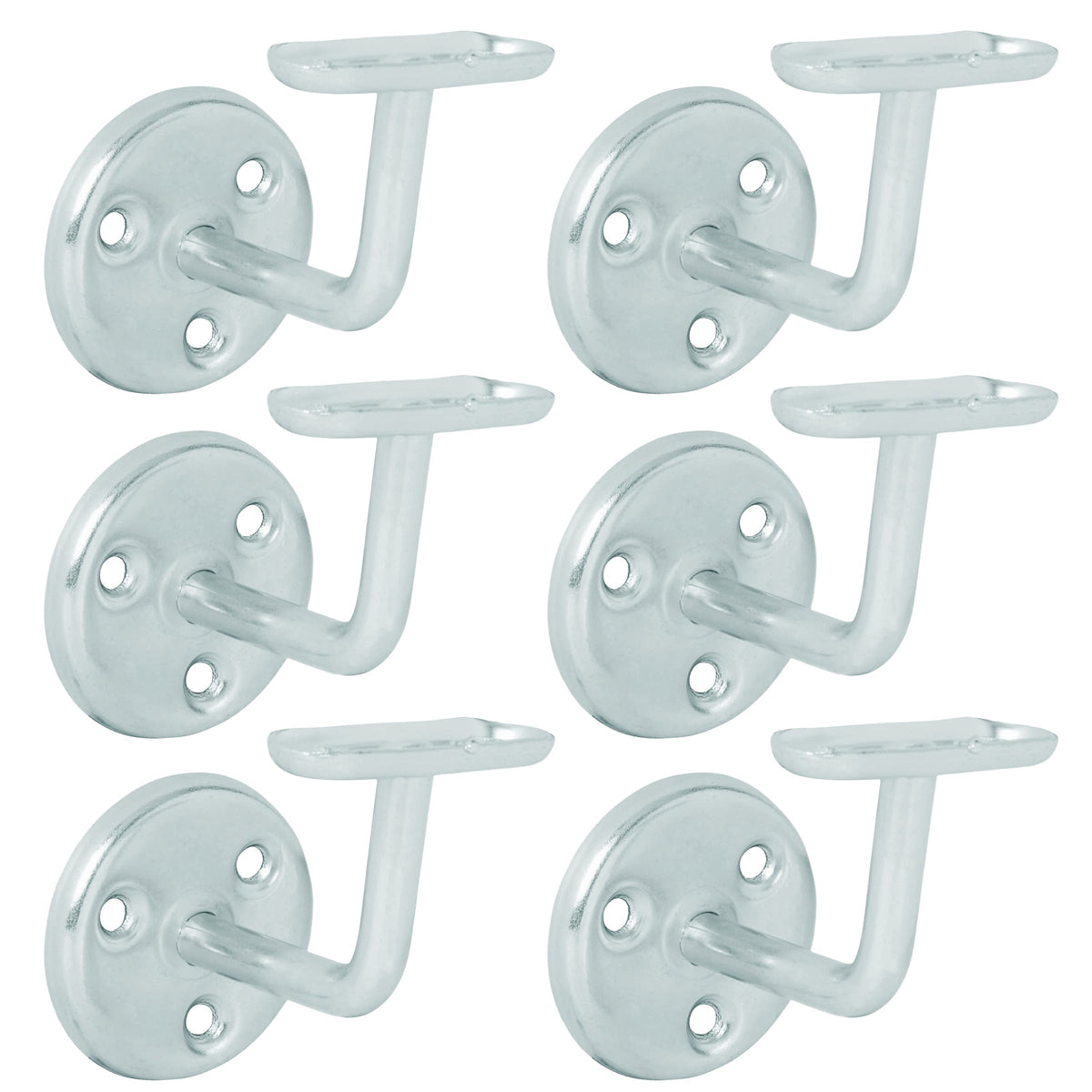 Marketplace JPG companion for Handrail Bannister Support Stair Rail Bracket Zinc Plated 2-6 - 63mm