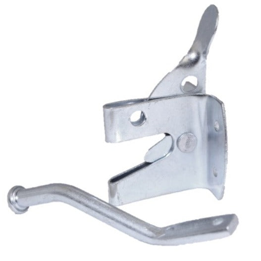 Garden Gate Pack 2x Tee Hinges Auto Gate Latch Return Spring Side Door Kit Zinc