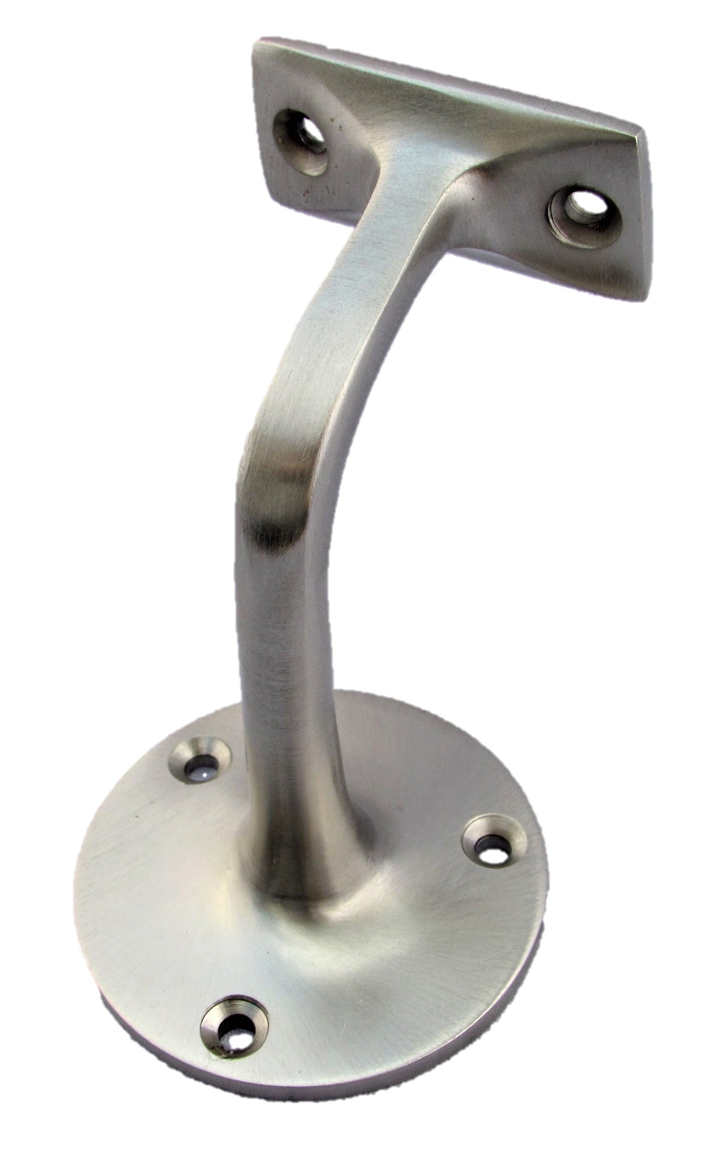 2-5 Satin Handrail Bannister Support Stair Rail Bracket