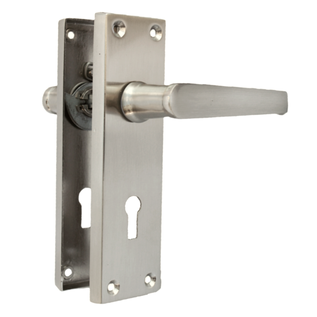 LEVER LOCK Door Handles Satin Modern Victorian Straight Internal