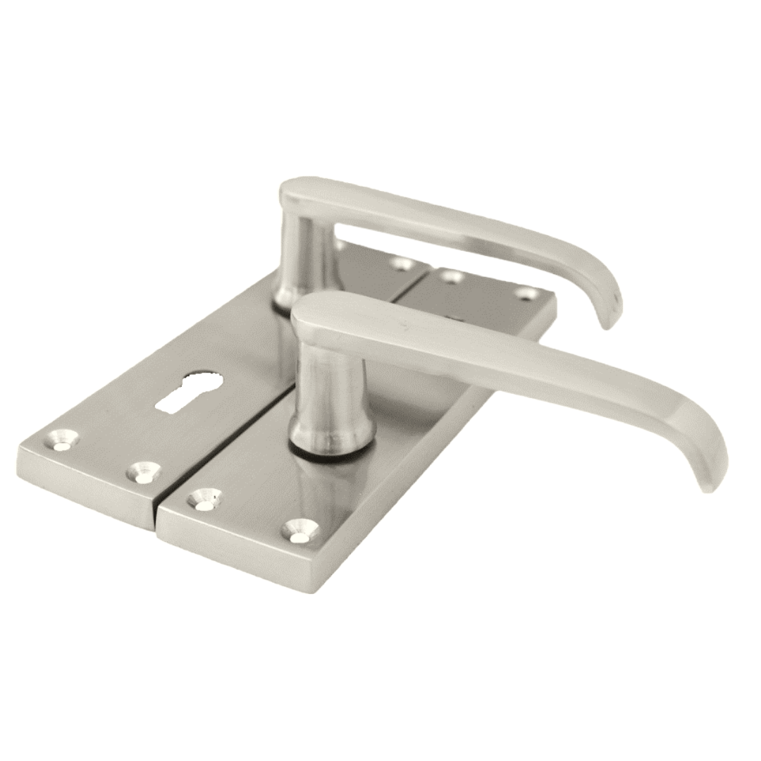 LEVER LOCK Door Handles Satin Modern Victorian Straight Internal