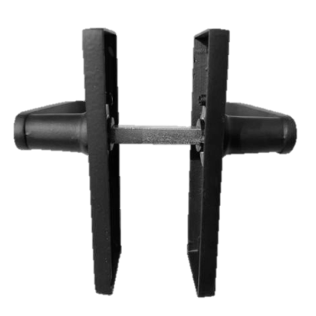 MULTIPACK Door Handles Straight Latch Handle - Matt Black 1/4/6 Pairs