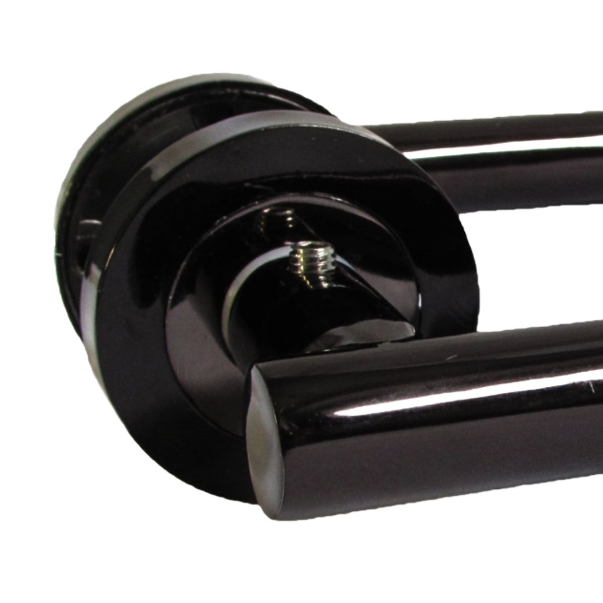 Marketplace JPG companion for Multipack Door Handles T Bar Straight Lever on Rose Latch - Black Nickel 125mm - 52mm