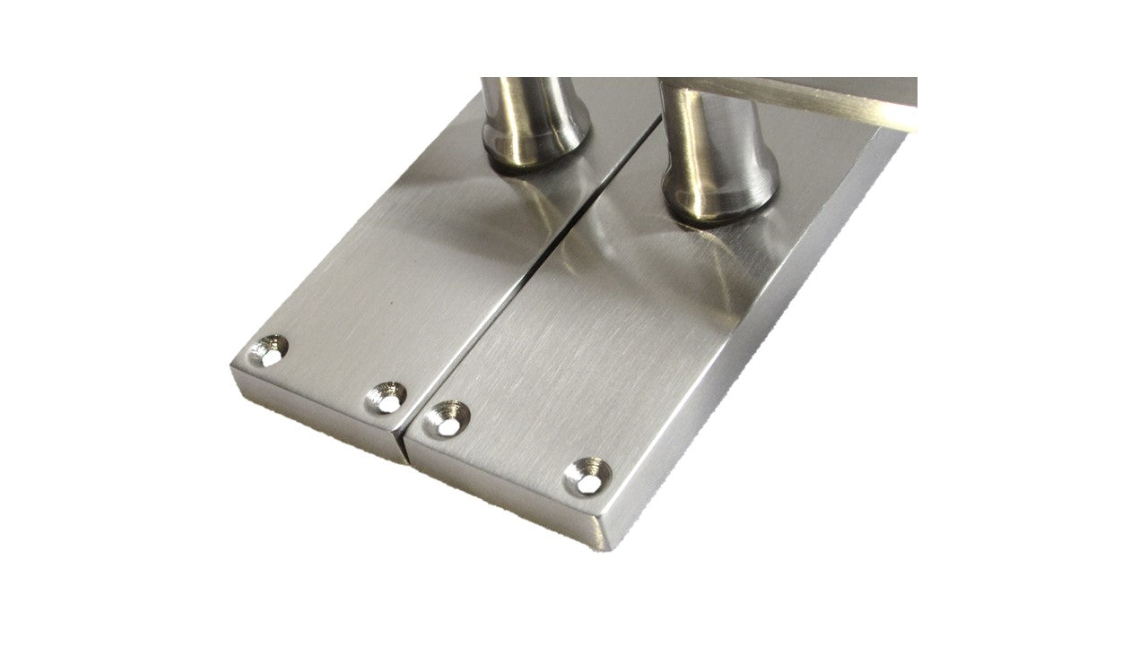 Door Handles Victorian Straight Lever Satin Hinges & Latch Pack Set 120 x 42mm