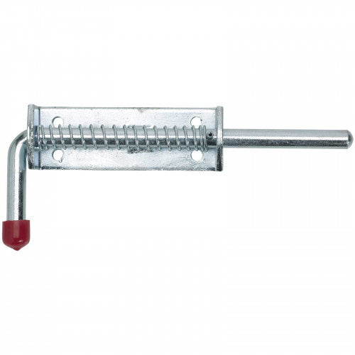 Spring Loaded Shoot Bolt 2x PACK Slide Catch Barrel Lock Trailers Horse Boxes 10