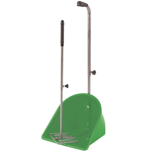 Pelle à fumier de cheval Perry Equestrian Muck Grabber avec poignées rétractables