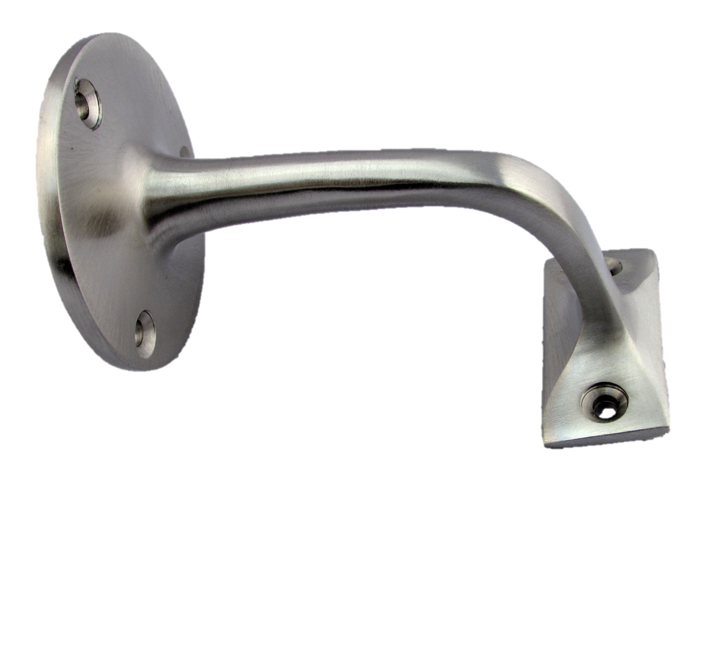 2-5 Satin Handrail Bannister Support Stair Rail Bracket