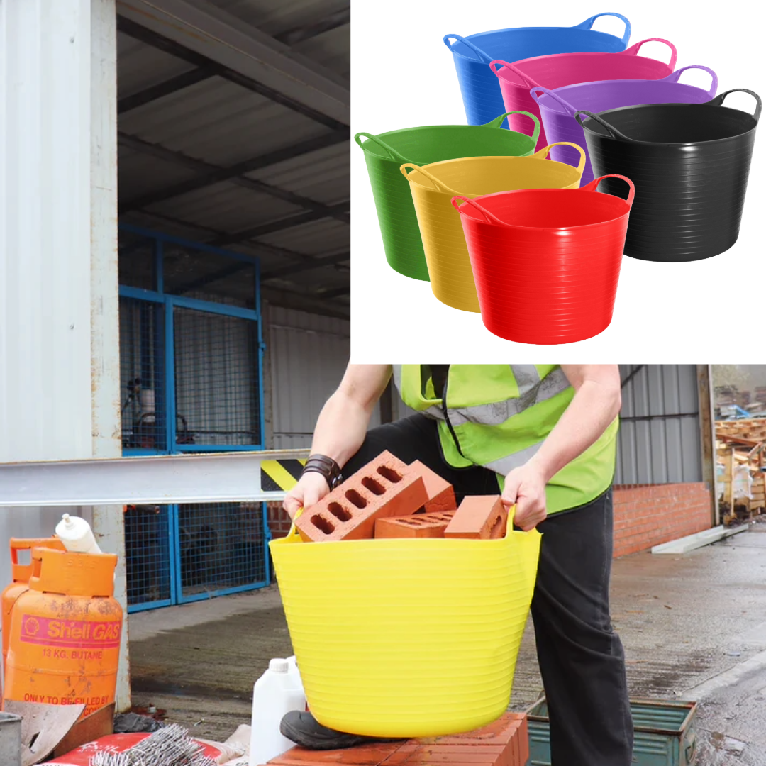 Perry Equestrian Flexi- Fill Flexible Tubs and Trugs 15 28 60 Litre Feeder Bucket