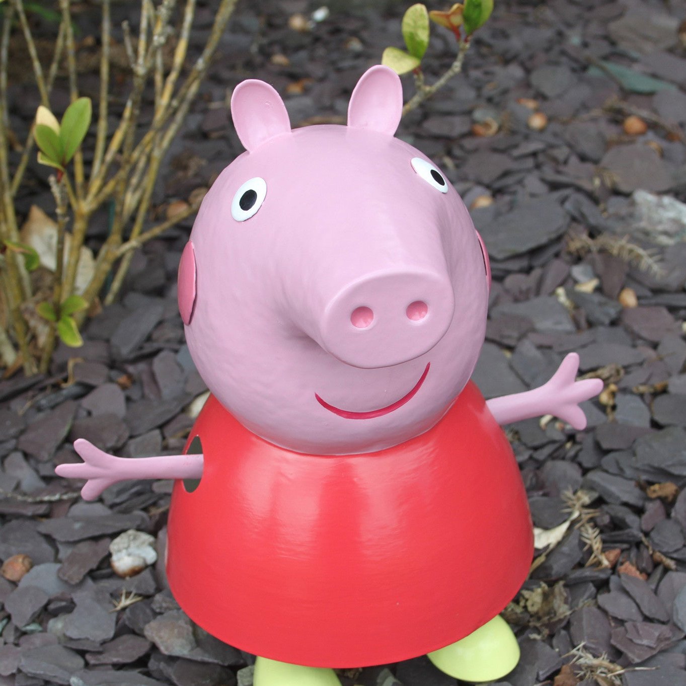 Peppa Pig & Friends Officially Licensed Indoor Outdoor Metal Ornament Kids