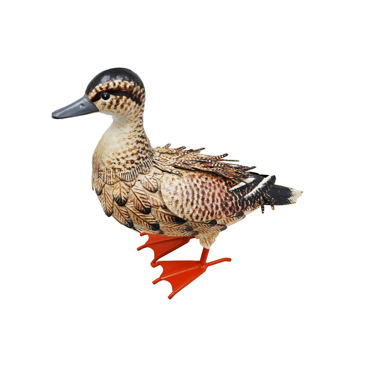Metal Farmyard Female Duck - 34.5cm x 16cm x 39cm