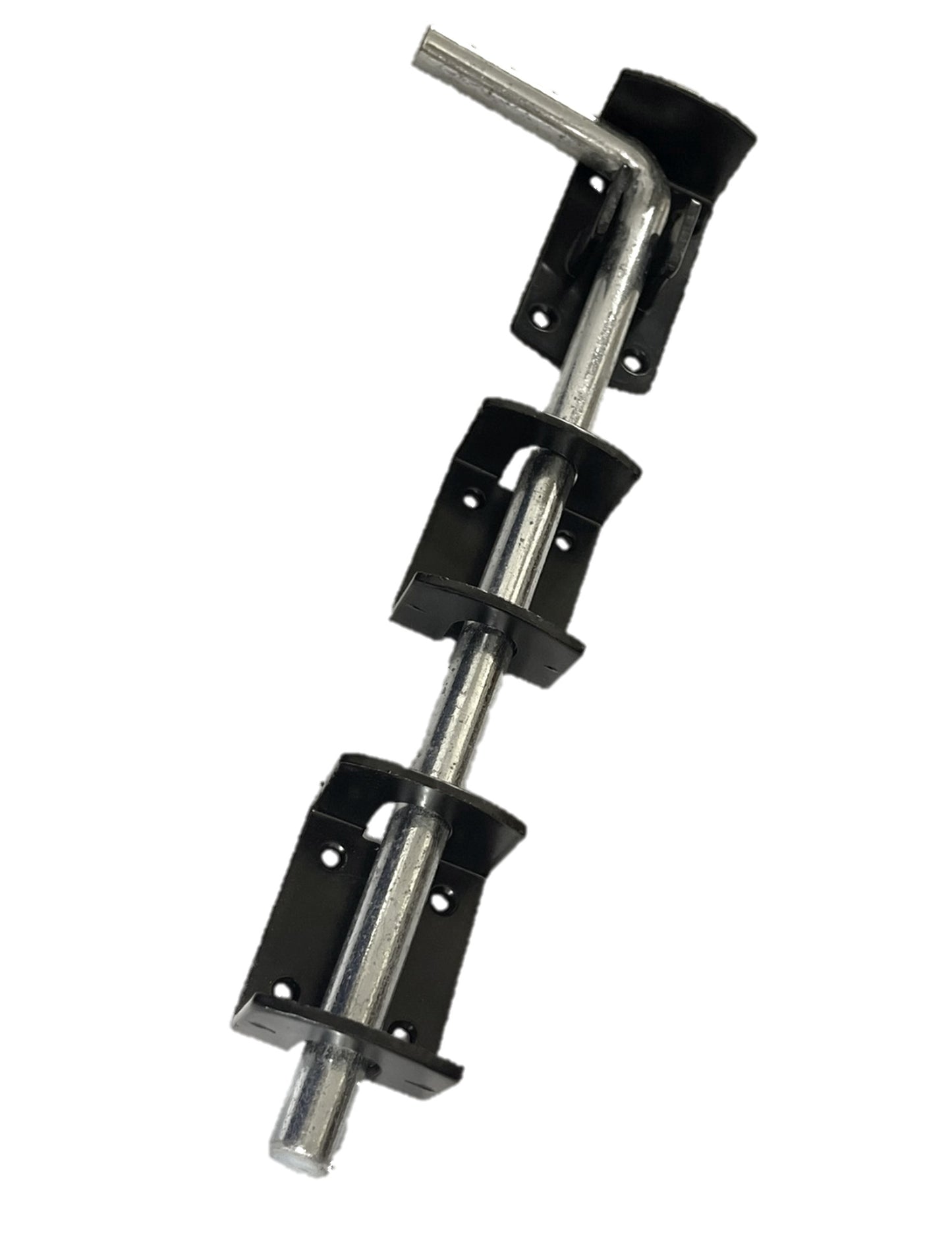 Drop Down Bolt 12" 15" 18" 24" GATE GARAGE STRONG Heavy Duty Shed Black & Zinc