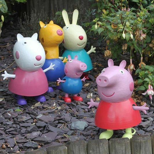 Peppa Pig & Friends Officially Licensed Indoor Outdoor Metal Ornament Kids