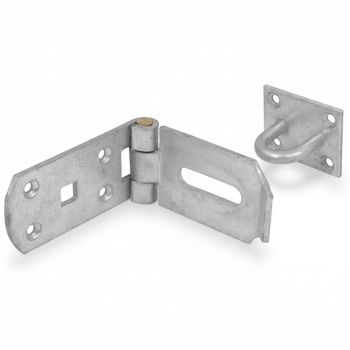 Heavy-Duty Galvanised Hasp & Staple β 10β³, Pack of 1 or 2 β 1