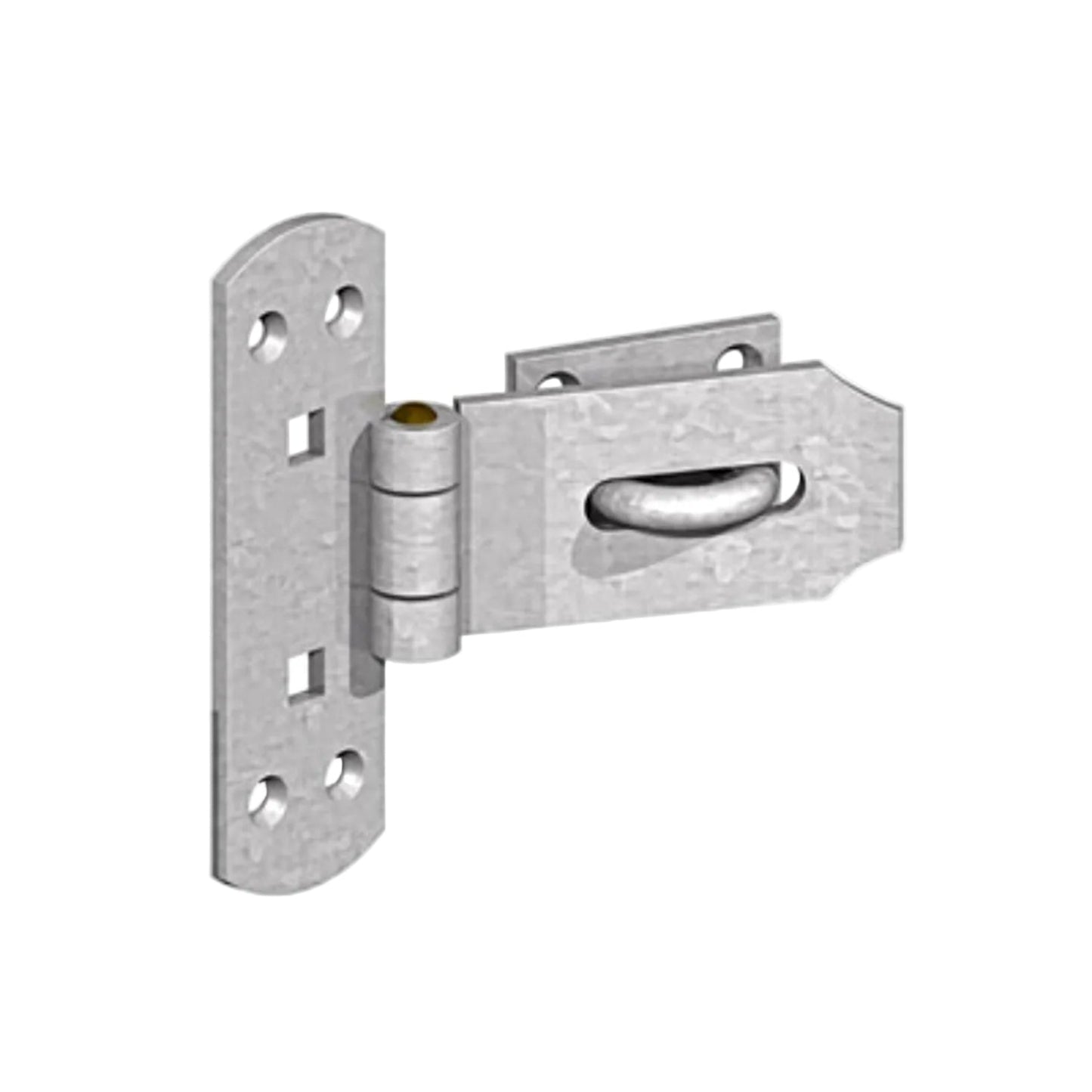Galvanised Vertical T-Shape Locking Bar Hasp & Staple – 6″ – Default Title