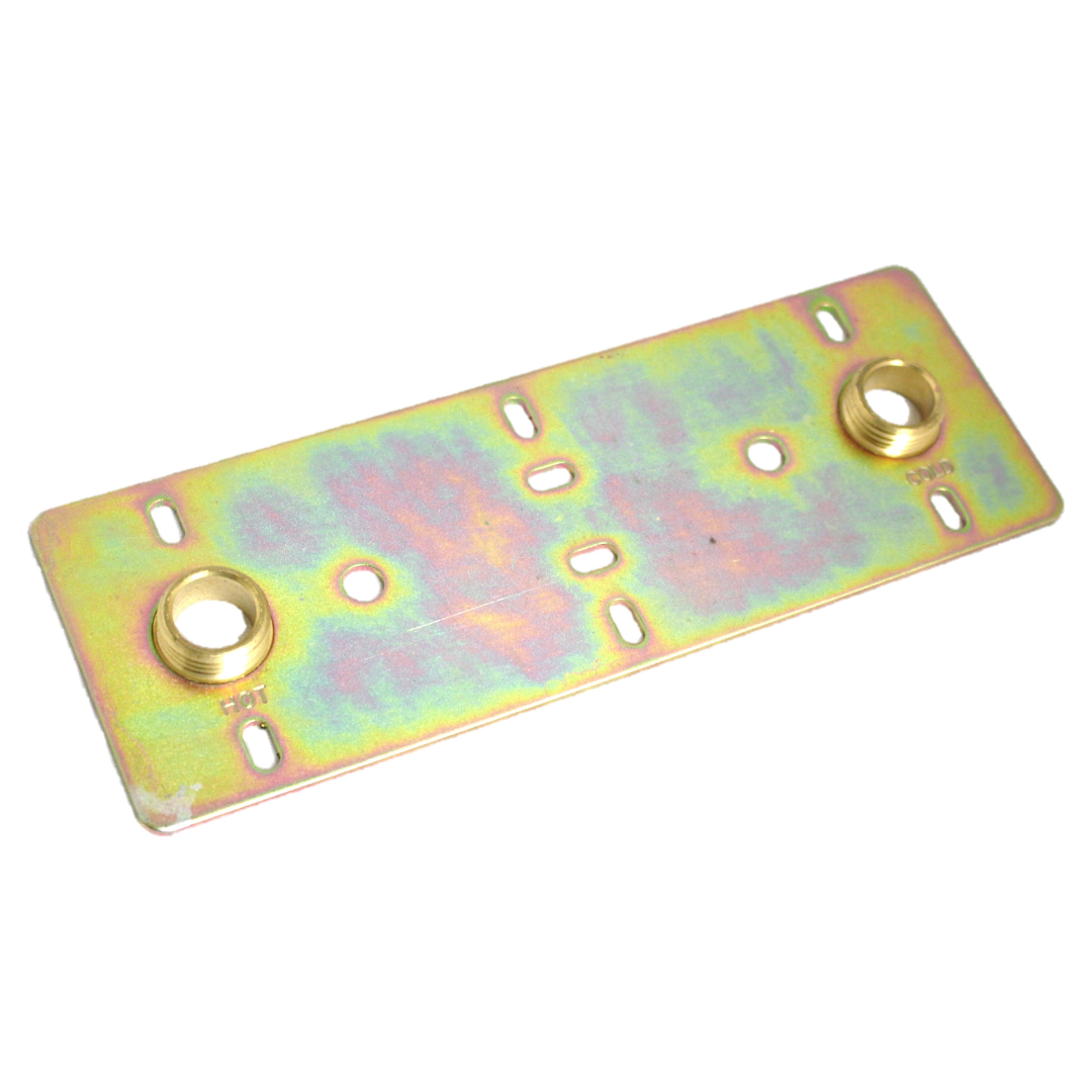 Shower Fixings Plate Concealed for Exposed Bar Valve 150mm