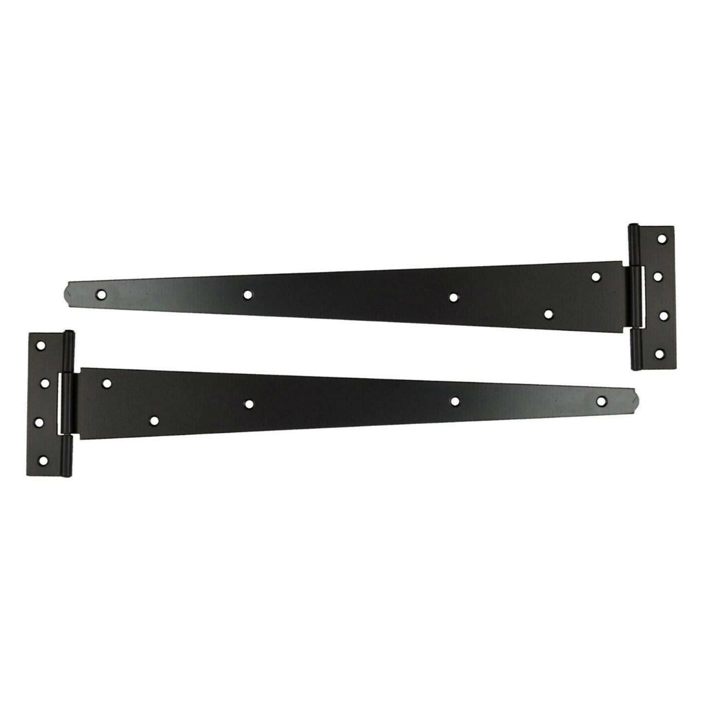 Marketplace JPG companion for Black Tee Hinge Steel Pair 8/10/12/14/16/18/24" Medium Duty T Hinge, Pack of 2