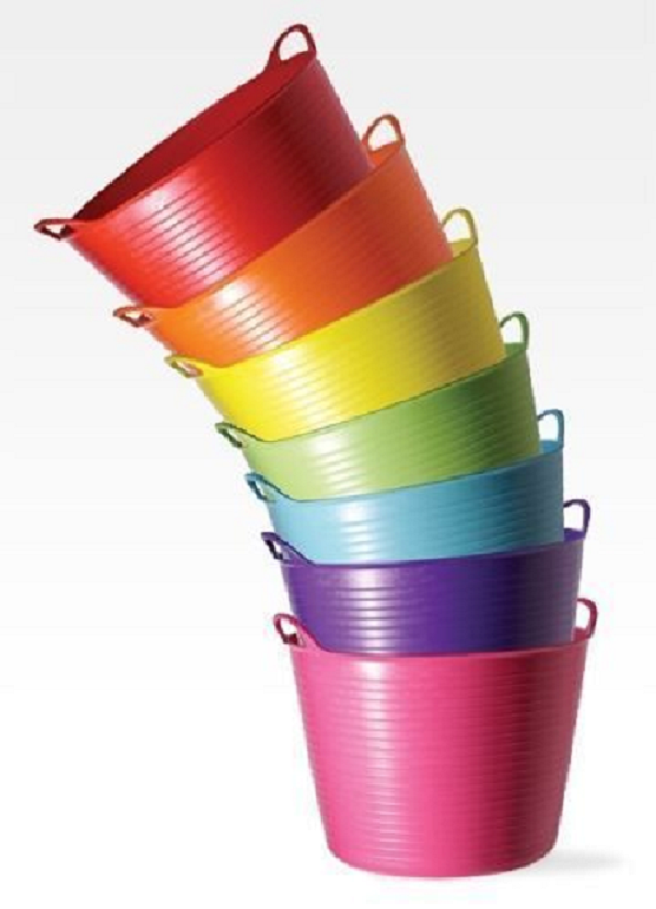 Perry Equestrian Flexi- Fill Flexible Tubs and Trugs 15 Litre Feeder Bucket D1