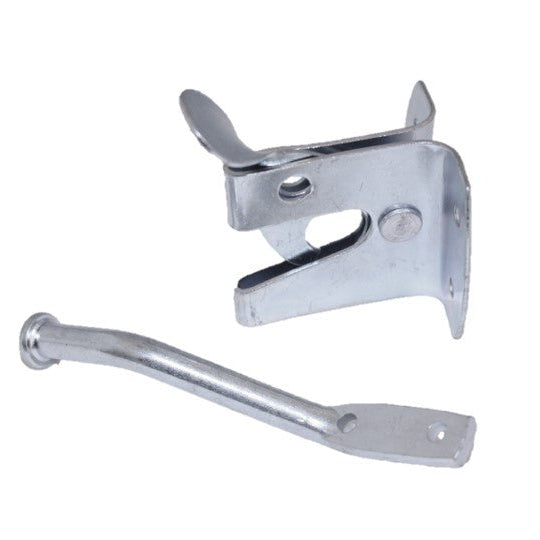 AUTO GATE LATCH CATCH GARDEN YARD GATE DOOR LOCK - GALVANISED FINISH