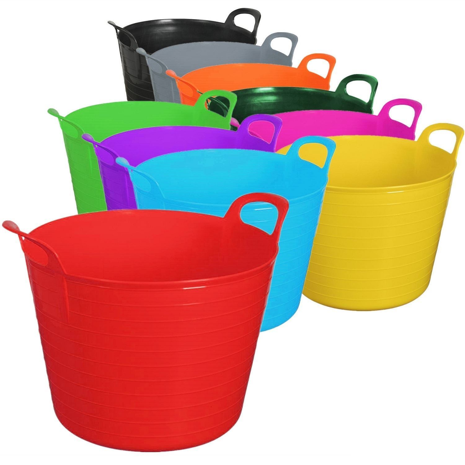 Perry Equestrian Flexi- Fill Flexible Tubs and Trugs 15 Litre Feeder Bucket D1