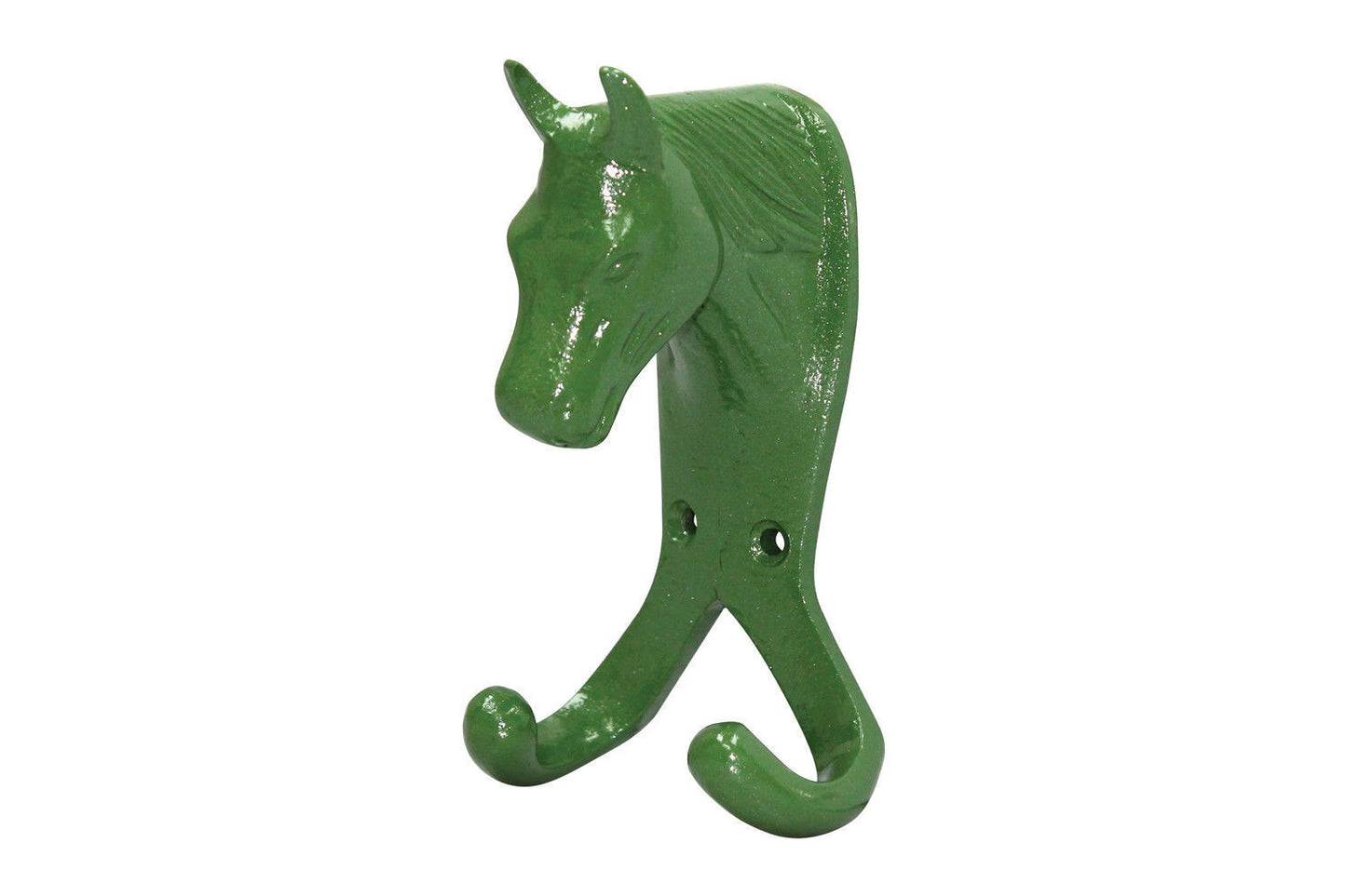 Perry Equestrian Horse Head Double Stable Wall Hook Coat Hook Horse Pony D1