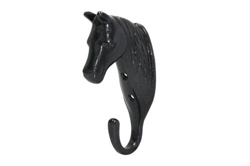 Perry Equestrian Horse Head Single Stable Wall Hook Coat Hook Horse Pony D1