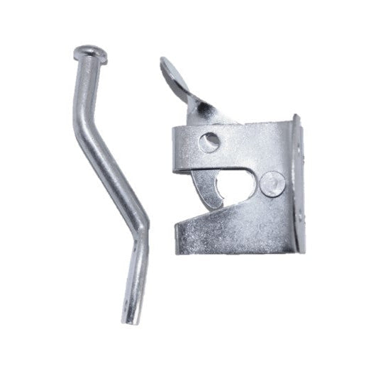 AUTO GATE LATCH CATCH GARDEN YARD GATE DOOR LOCK - GALVANISED FINISH