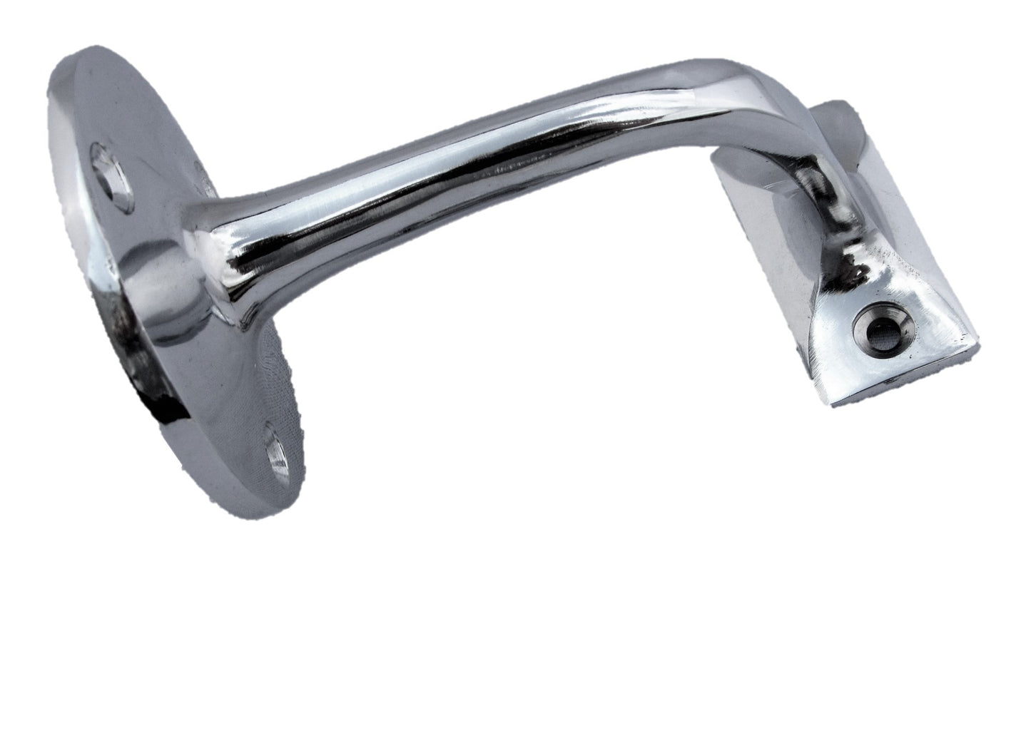 2-5 Chrome Handrail Bannister Support Stair Rail Bracket Fixing Wall Mounted D1