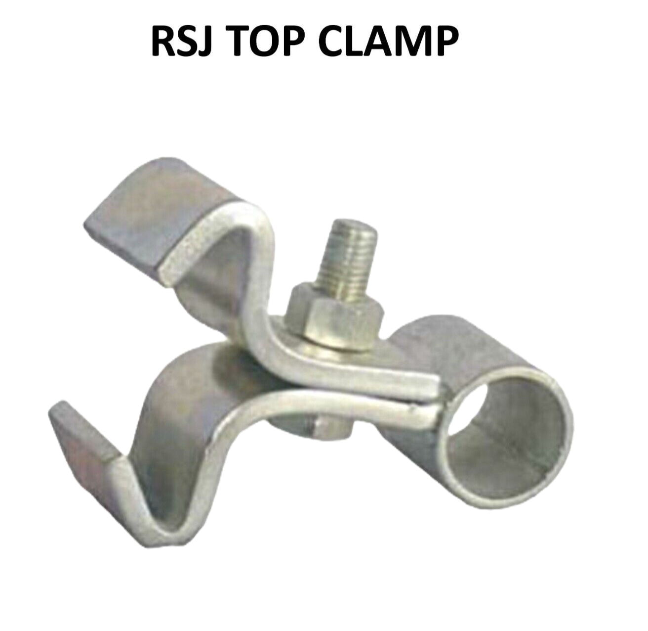 GATE HANGERS CLAMP FOR RSJ GALVANISED TOP OR BOTTOM OR BOTH - FARM FIELD