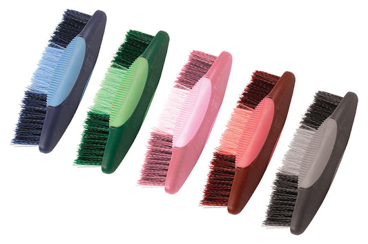 Perry Equestrian Long Body Brush Grooming Horse Pony Pet Grooming Colour D7