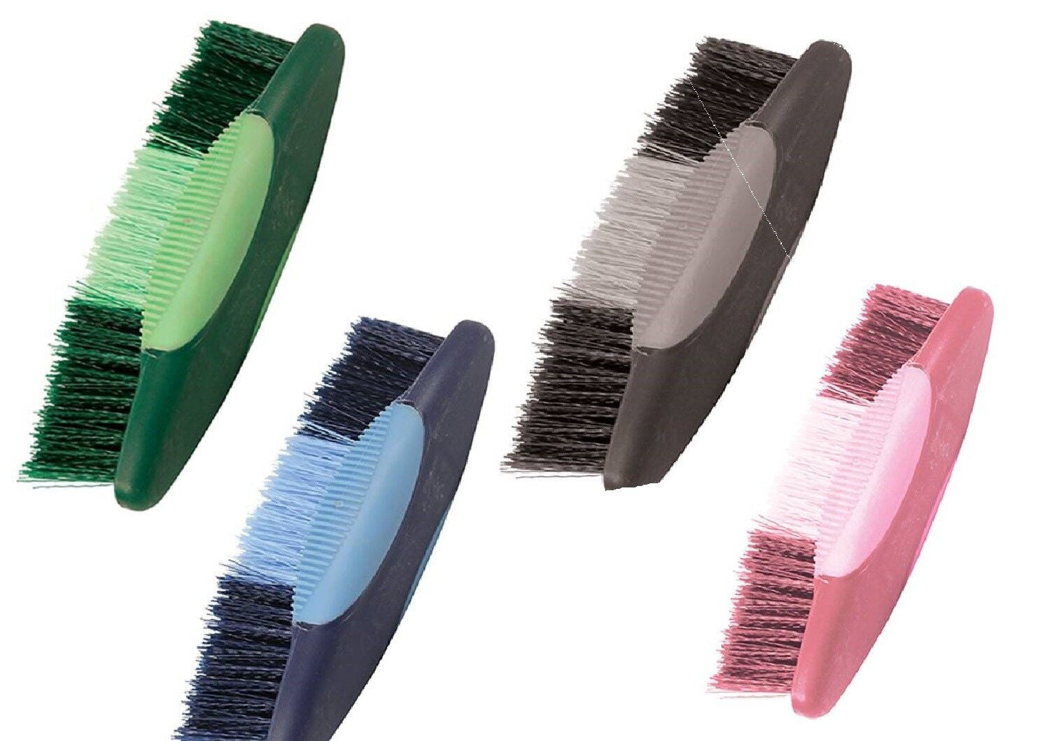 Perry Equestrian Long Body Brush Grooming Horse Pony Pet Grooming Colour D7