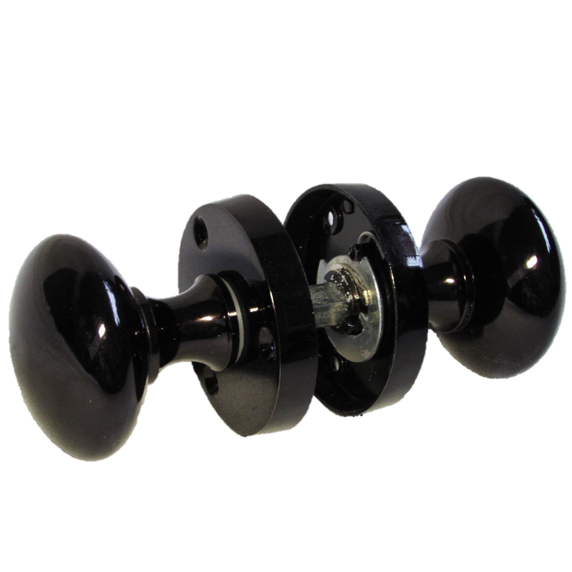 MULTI PACK Black Nickel Round Internal Door Knobs SETS Mortice Door Handles D1
