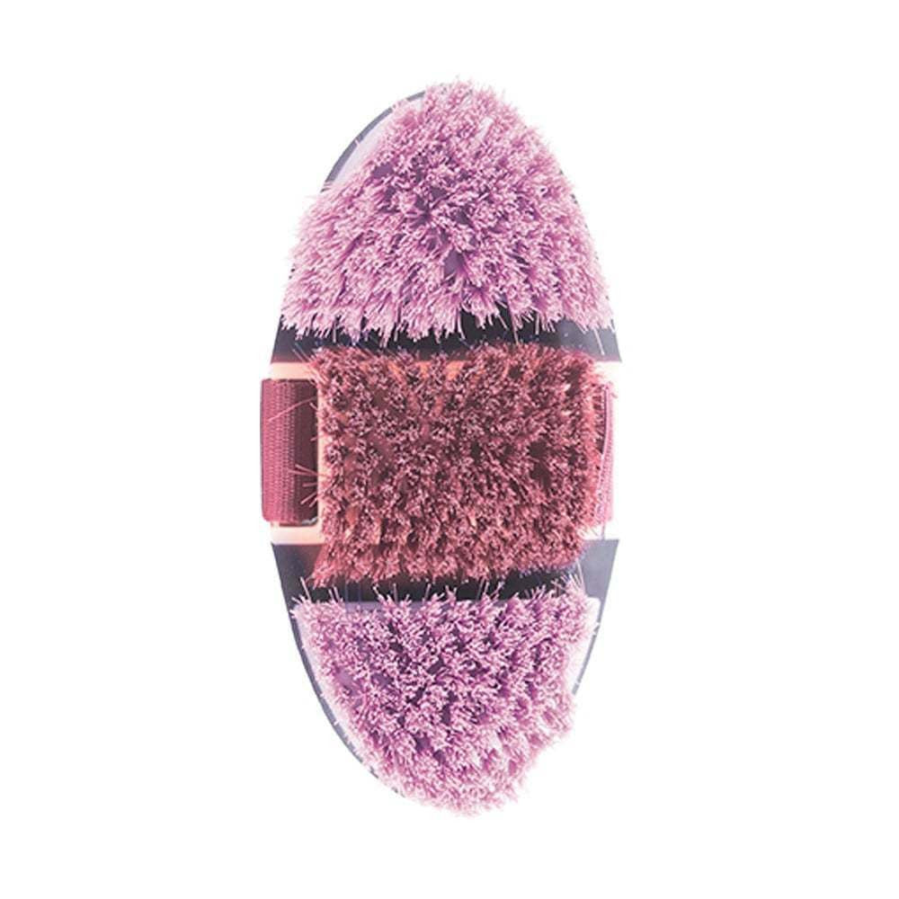 Perry Equestrian Ergonomic Flexible Body Brush Horse Pony Grooming Brush Pet D3