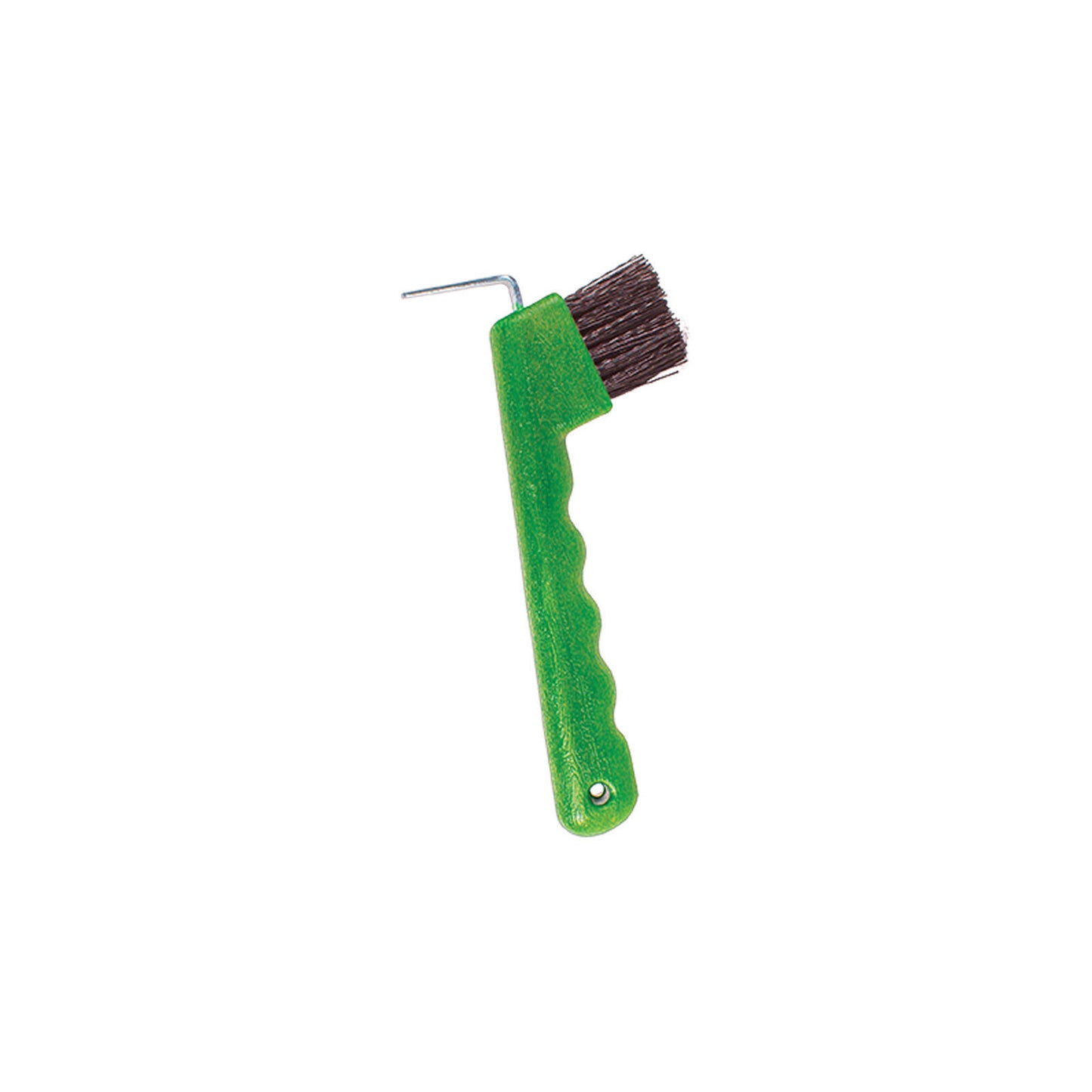 Perry Equestrian Hoof Pick With Brush & Wave Grip Handle Horse Pony D1