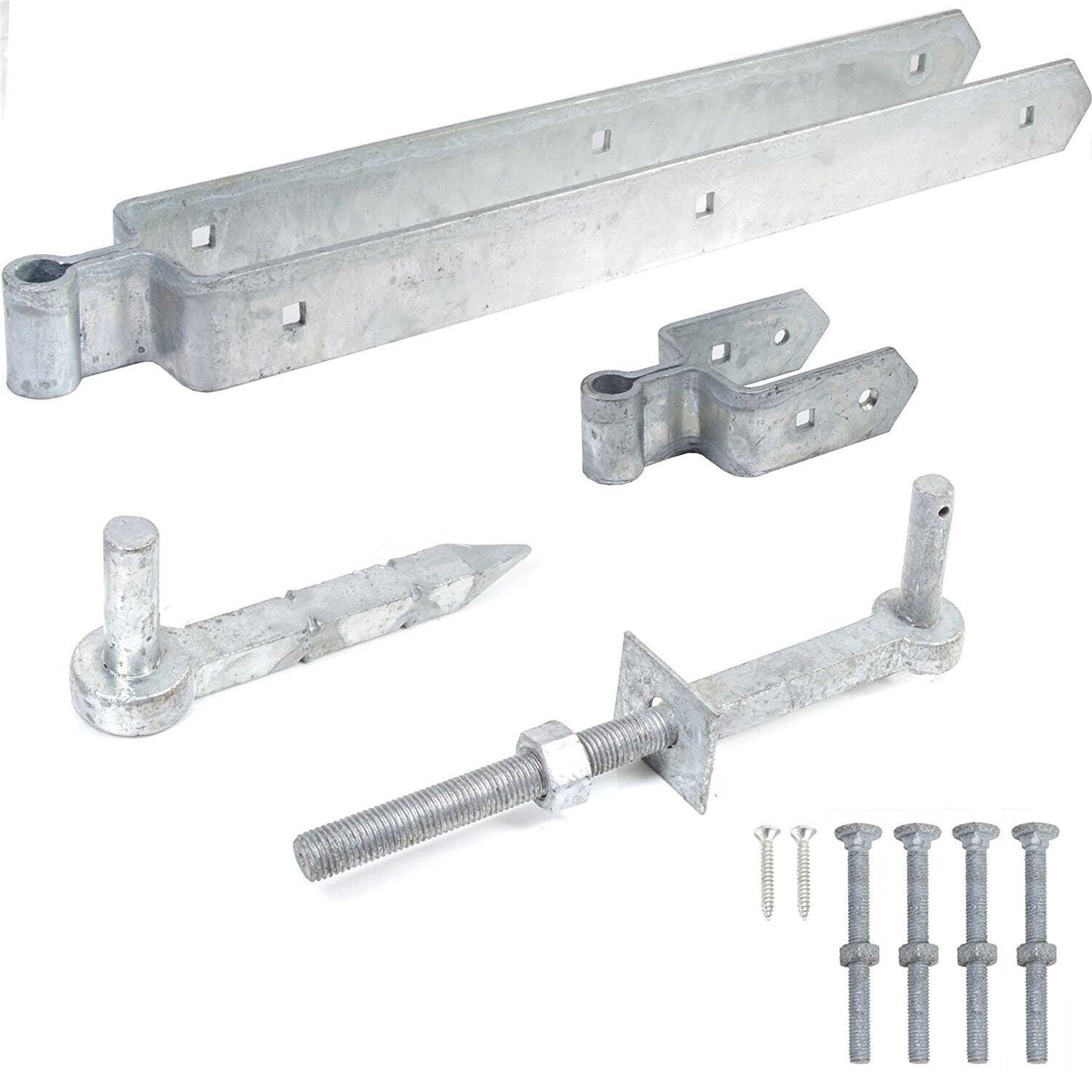 24" 600mm Double Strap Farm / Field Gate Hinge GALVANISED D1