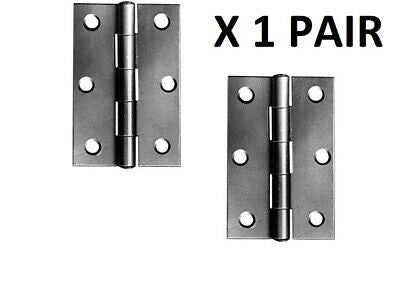 PERRY Self Colour Grade CE7 Certifire Fire Door Butt Hinge with Spun Pin D1