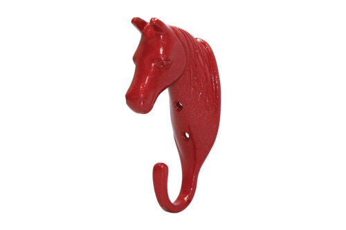 Perry Equestrian Horse Head Single Stable Wall Hook Coat Hook Horse Pony D1