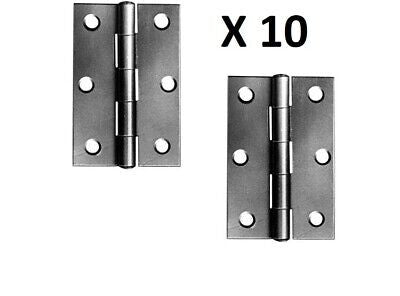 PERRY Self Colour Grade CE7 Certifire Fire Door Butt Hinge with Spun Pin D1