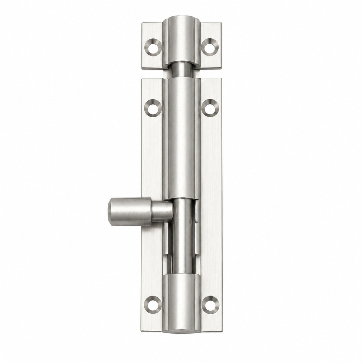 Satin Anodised Aluminium Straight Tower Bolt product image 1