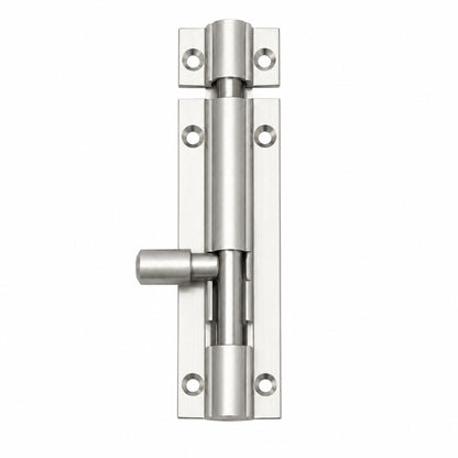 Satin Anodised Aluminium Straight Tower Bolt product image 1