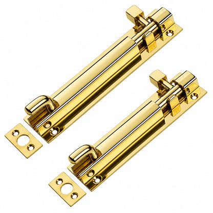 Solid Brass Necked Tower Bolt product image 1