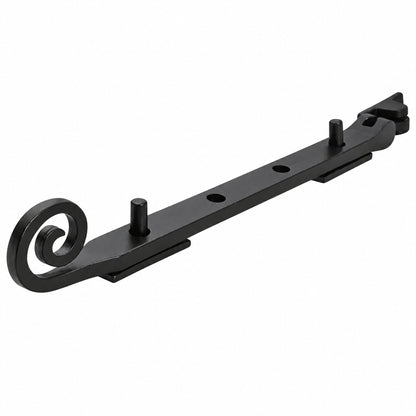 Black Casement Stay and Locking Fastener 250mm product image 1