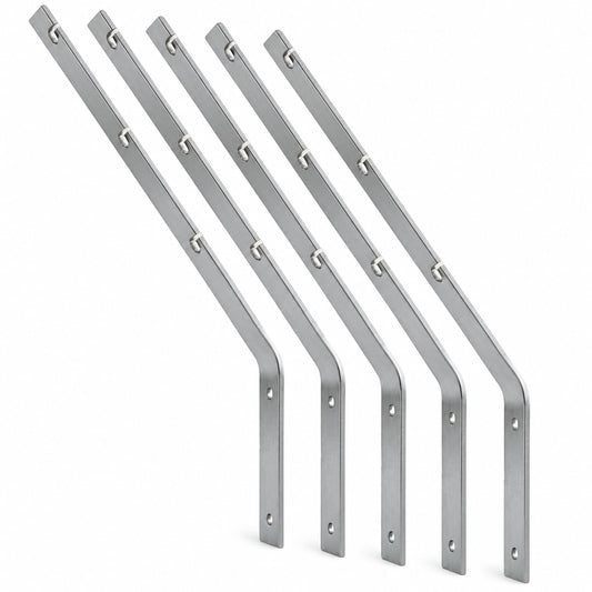 Galvanised Side Fix Barbed Wire Brackets Pack of 5 product image 1