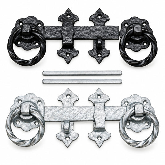 Ornamental Twisted Ring Gate Latch product image 1