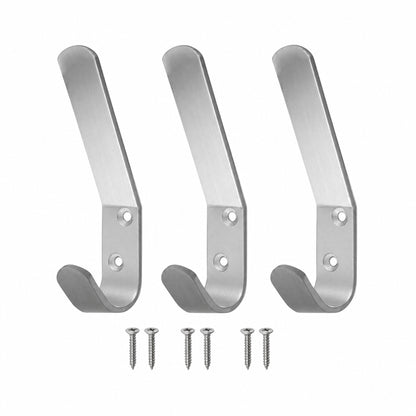 Aluminium Hat and Coat Hook 125mm product image 2