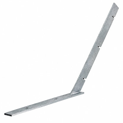 Galvanised Front Fix Barbed Wire Brackets Pack of 5 product image 2