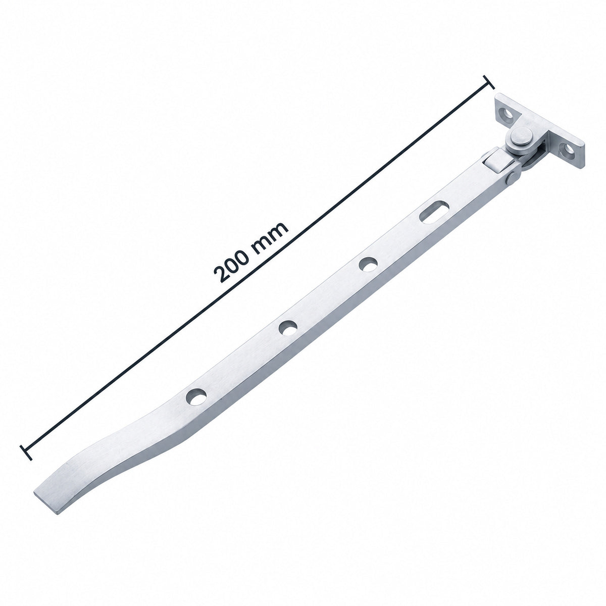 Satin Anodised Aluminium Casement Stay product image 2