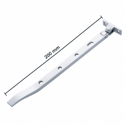 Satin Anodised Aluminium Casement Stay product image 2
