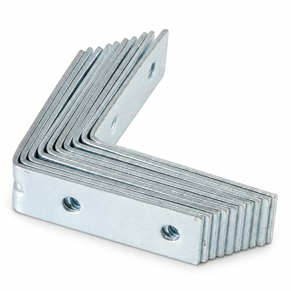 Bright Zinc Plated Corner Braces Pack of 10 product image 2