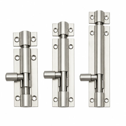 Satin Anodised Aluminium Straight Tower Bolt product image 2