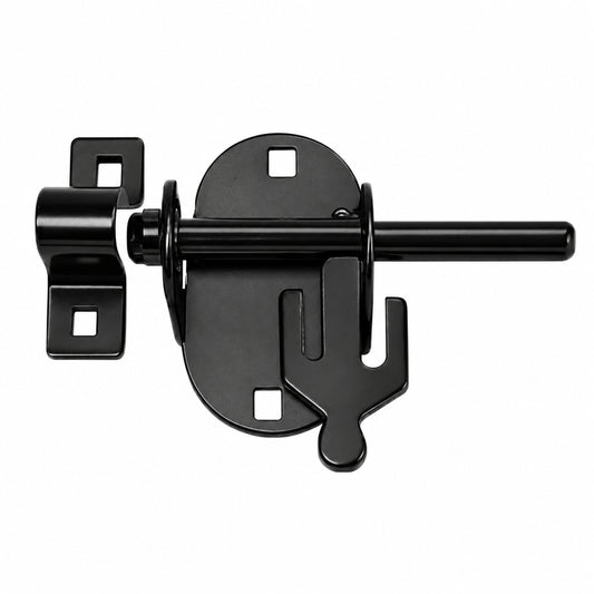 Black Oval Padbolt 100mm product image 2